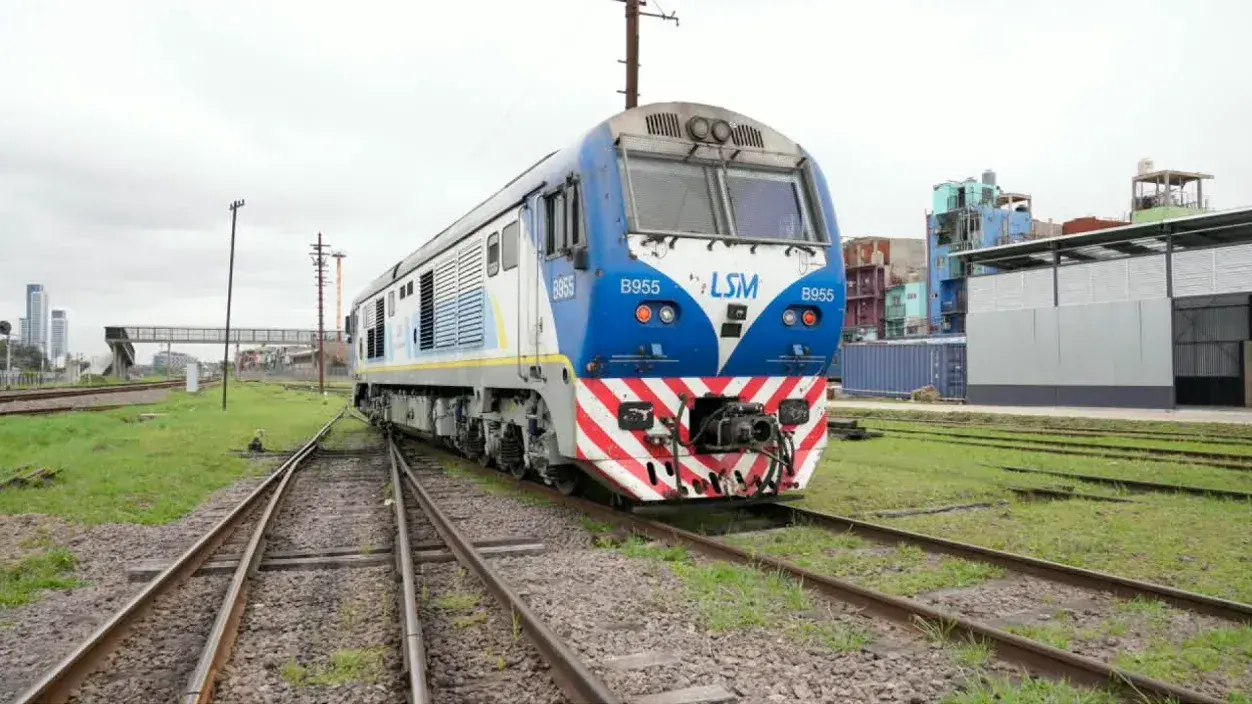 Locomotora del Tren San Martín