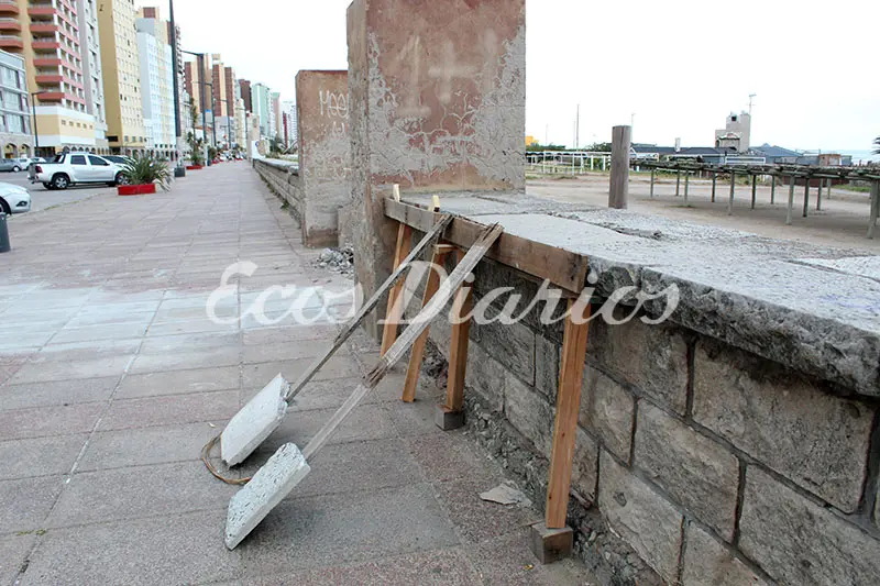 Un muro testigo del atraso