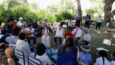 Escuelas rurales celebraron el Día de la Tradición con una muestra conjunta en la Escuela 36 Juan Francisco Seguí