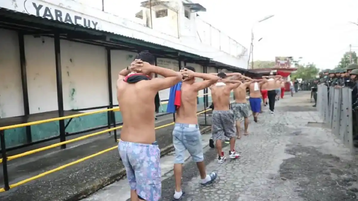 DE YARACUY A CARACAS:  trasladaron a la PNB a alias «El Charro», pran de «La Cuarta»