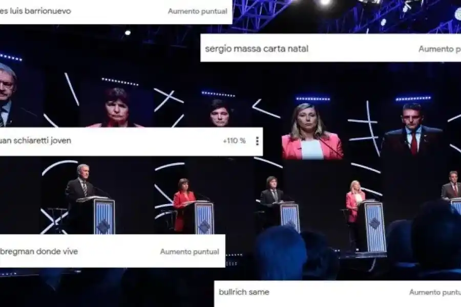 ¿Qué buscaron los argentinos en Google durante el debate?