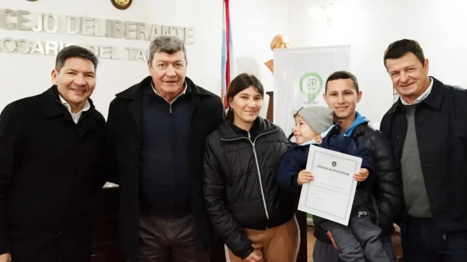 Se entregaron 109 escrituras de viviendas en Rosario del Tala, Gobernador Mansilla y Las Guachas