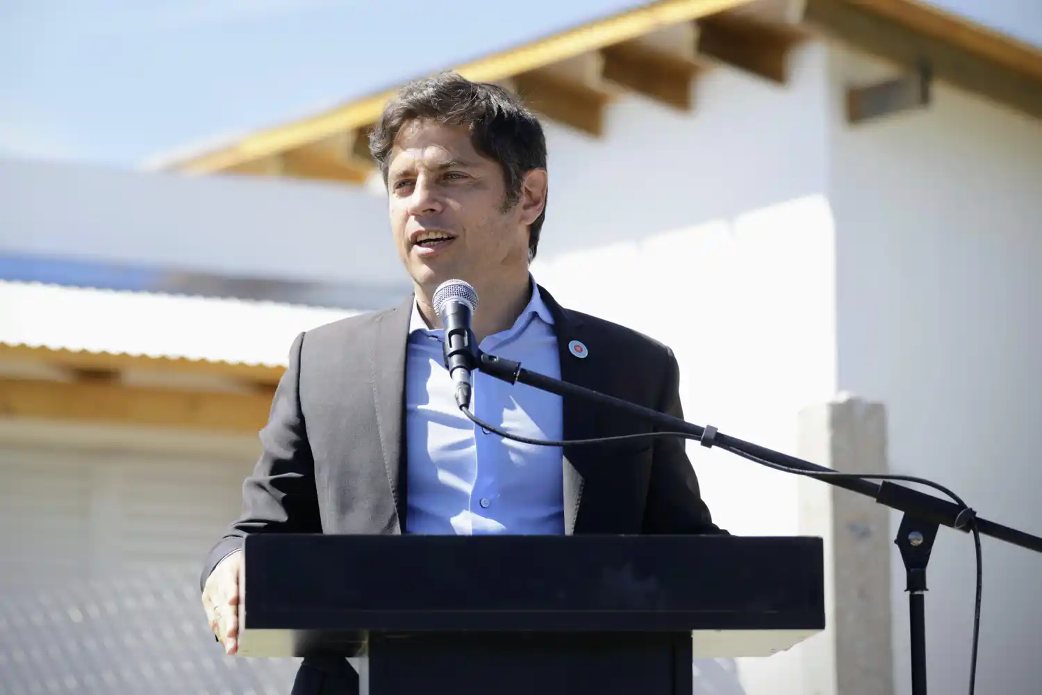 El gobernador inauguró el edificio del Instituto Superior de Formación Docente y Técnica N°83 de la localidad de San Francisco Solano, Quilmes