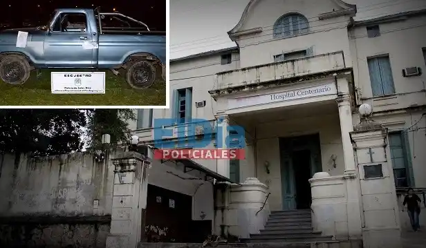 Lo atropelló una camioneta y huyó: terminó fracturado en el Hospital 