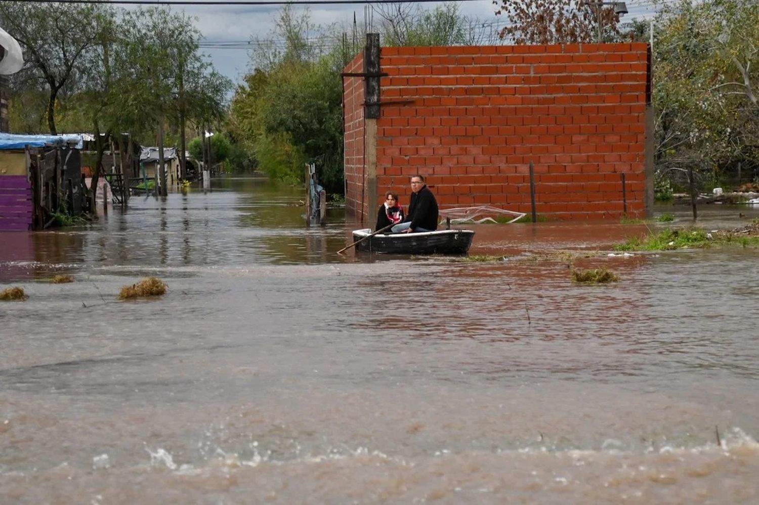 Las precipitaciones superaron los 400 milómetros en menos de 24 horas.