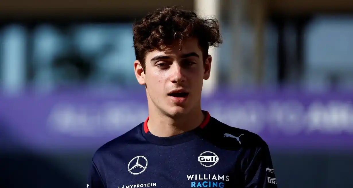 Franco Colapinto. Crédito: Hamad I Mohammed/Reuters