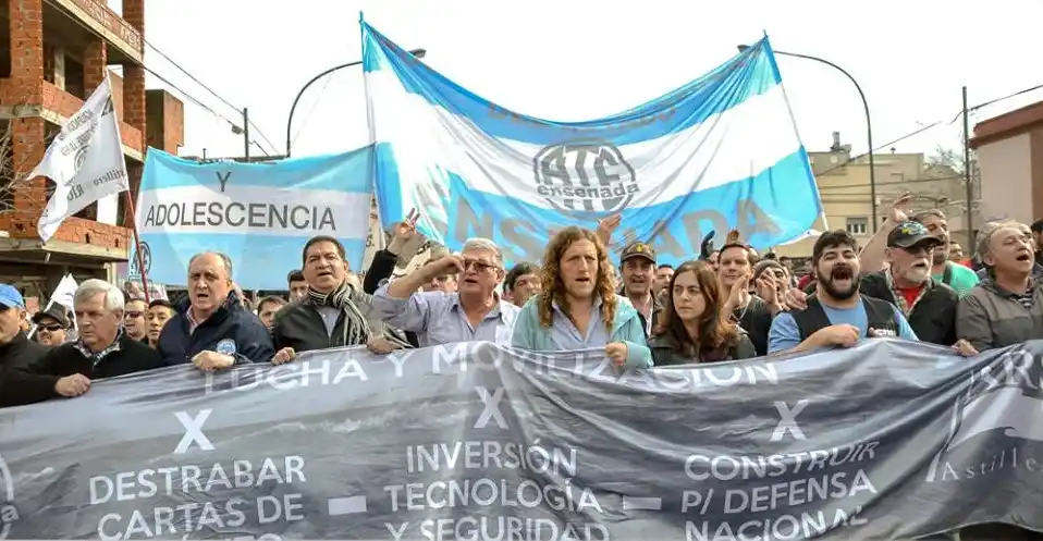 ATE bonaerense manifestó su preocupación por el cambio de titular de Astillero Río Santiago