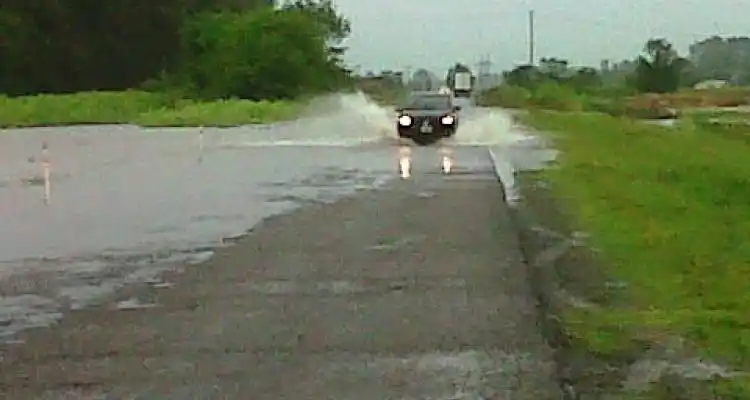Tormenta: Solicitan “precaución” a los conductores que transiten por Ruta 191