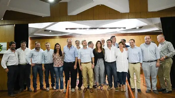Con el respaldo de Frigerio, la corriente de Cambiemos de Melchiori arrancó la campaña