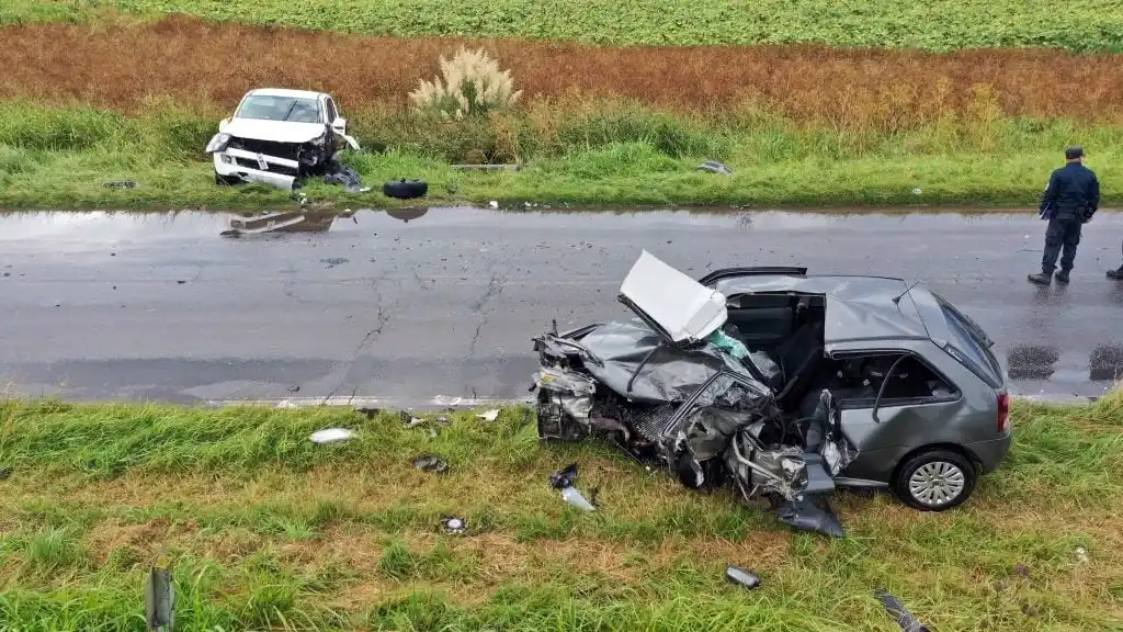 El 3 de febrero pasado fue la colisión frontal en plena carretera