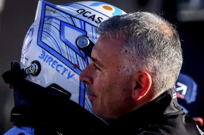 Leonel Pernía y Diego Verriello en el podio - Top Race Series - 1