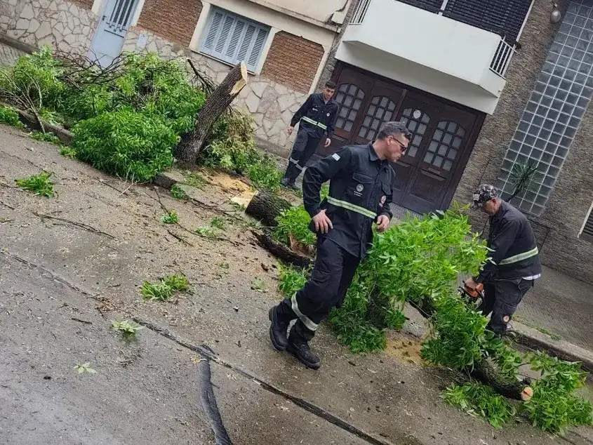 Temporal en Rosario: ya son 93 las incidencias y sigue vigente el alerta naranja
