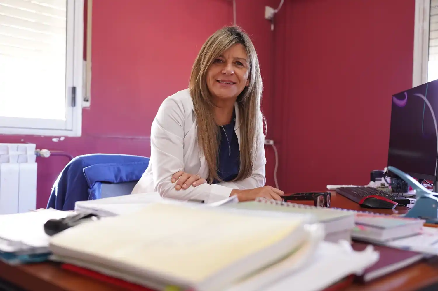 Verónica Pepino destacó que el Hospital Iturraspe refuerza su estructura frente a un sistema exigido.