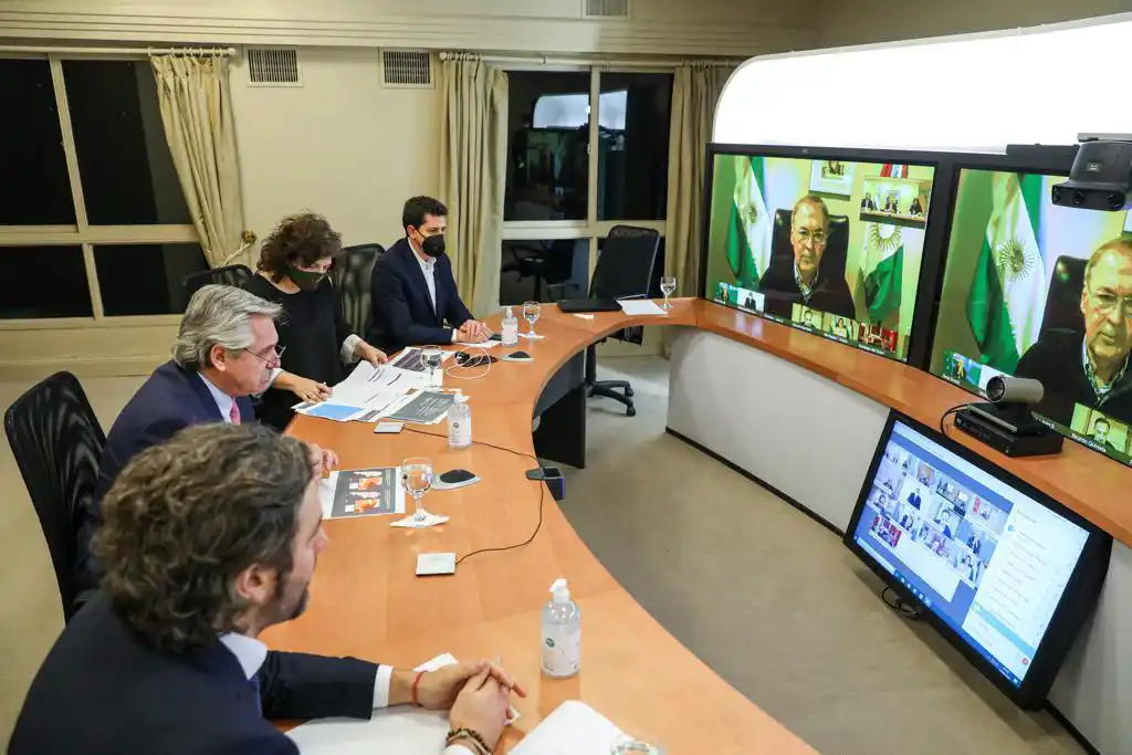 Fernández definió con Kicillof y Larreta la próxima etapa