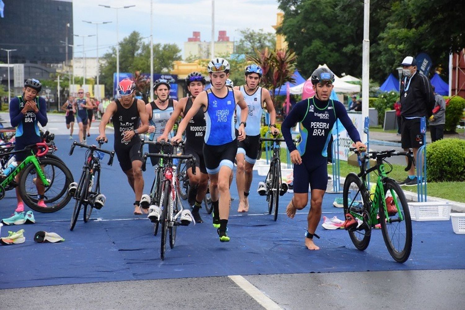 Se abrió el Campeonato Suramericano y Copa Panamericana de Triatlón en Formosa