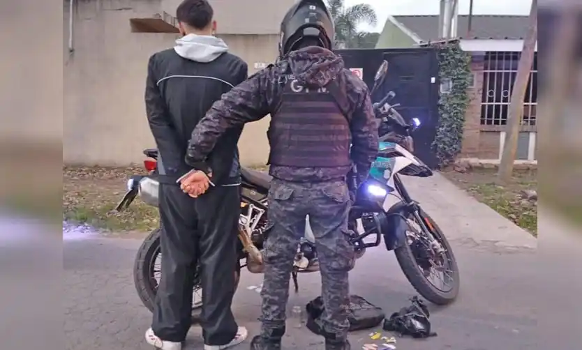 Detienen a un joven acusado de comercializar drogas sintéticas en Pilar