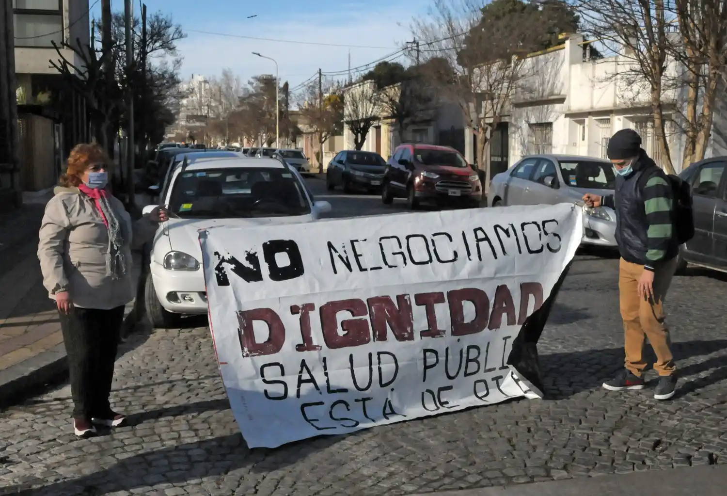 Personal de salud y del Sindicato respondió al Municipio a través de las redes sociales