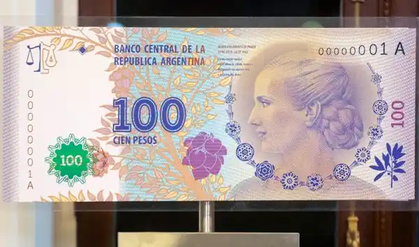 Imprimen más billetes de $100 para reemplazar los que tienen la imagen de Roca