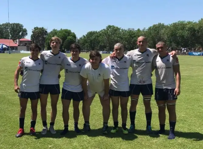 Los siete tandilenses que participaron del Argentino Juvenil.