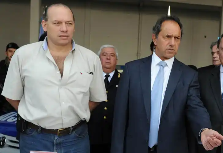 Scioli apoyó los dichos de Berni sobre los delincuentes extranjeros