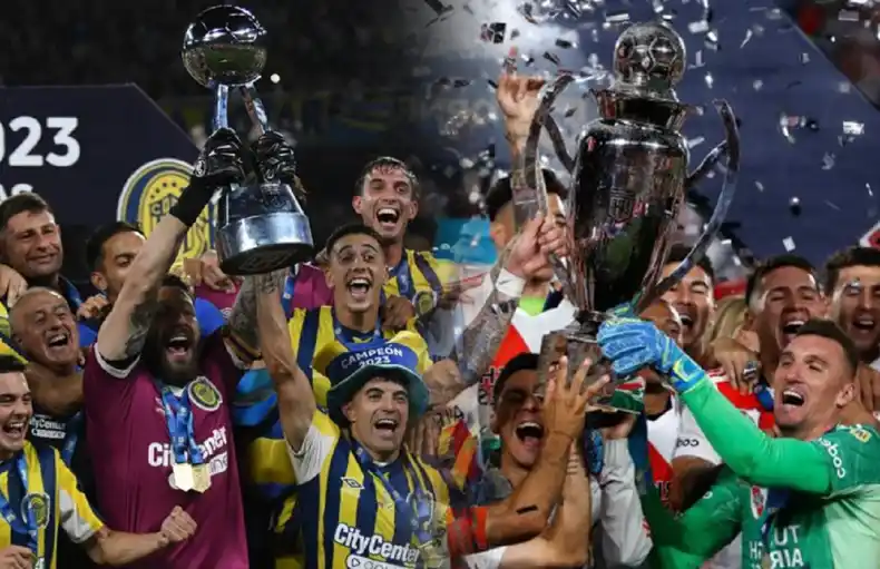 River Plate y Rosario Central definen el Trofeo de Campeones