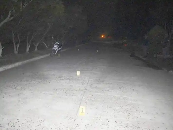 perder el control de su motocicleta