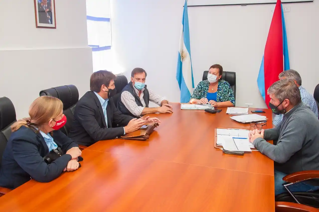 Francisco Morchio se reunió con Vialidad Provincial