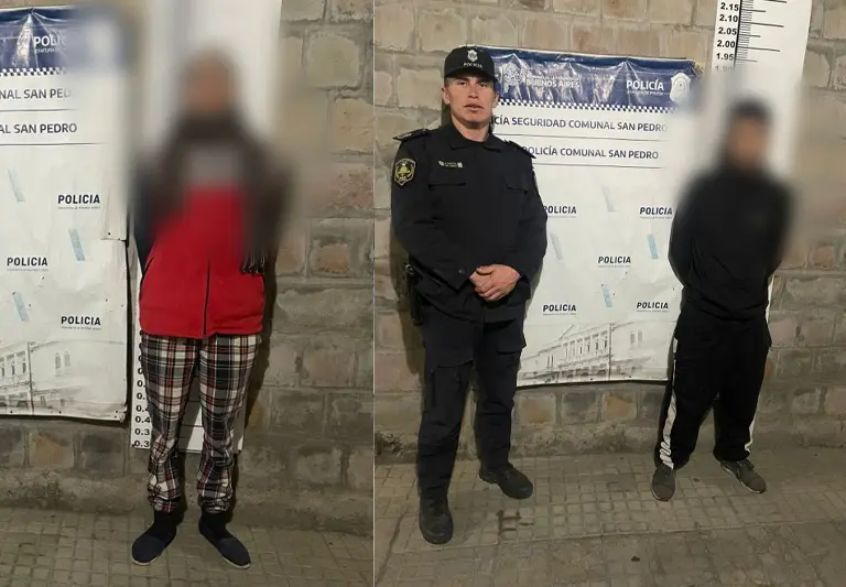 Cuatro sujetos de 17, 16, 21 y 26 años de edad detenidos por intentar robar una moto