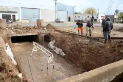 Mejoramiento de alcantarilla en canal Paraná