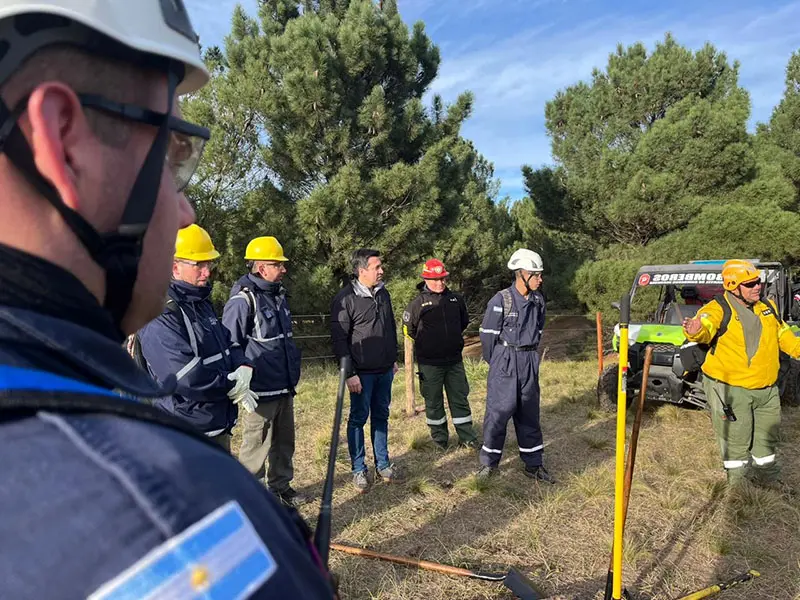 Capacitación en el campo scout