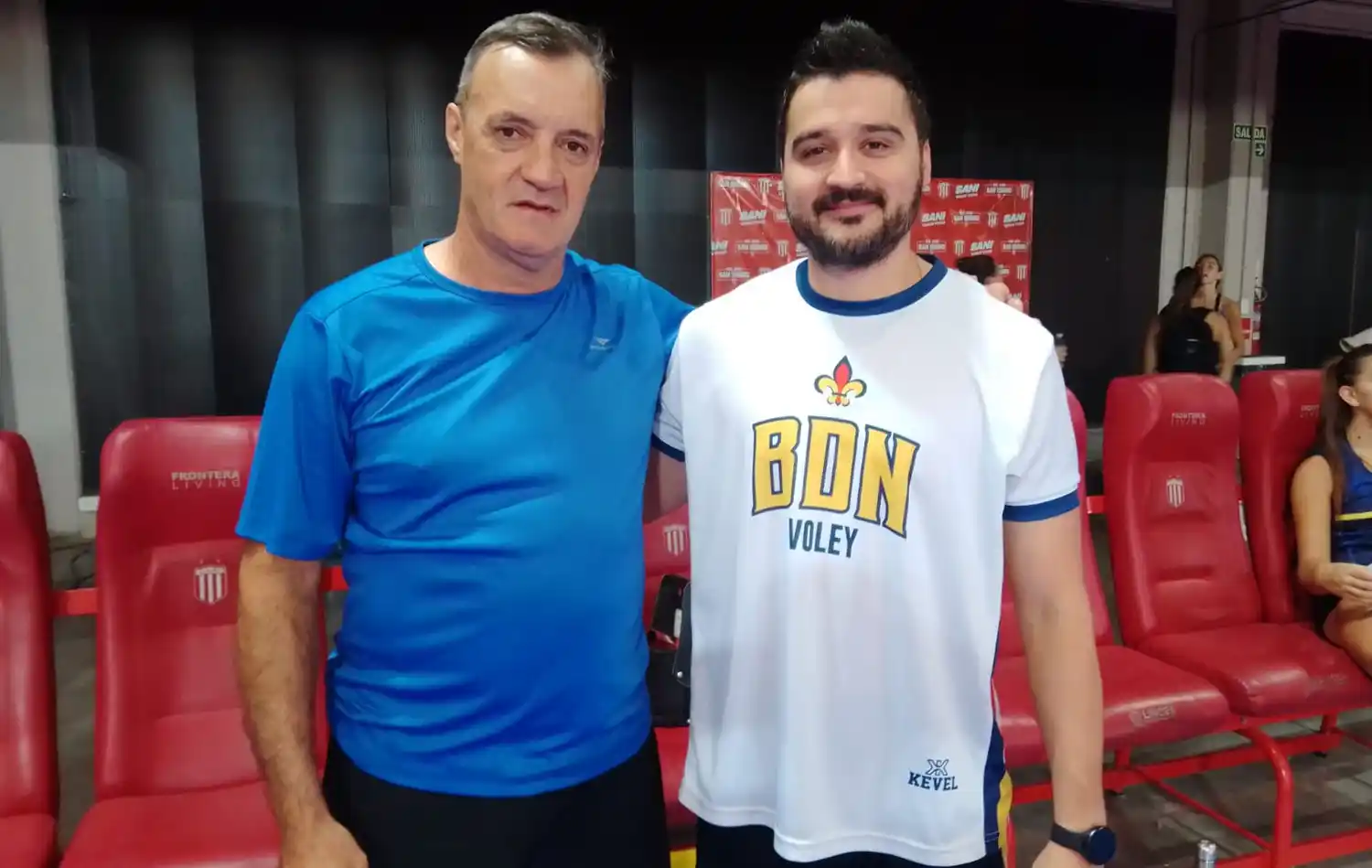 Los entrenadores Mariano Cinaglia y Matías Pasquarella