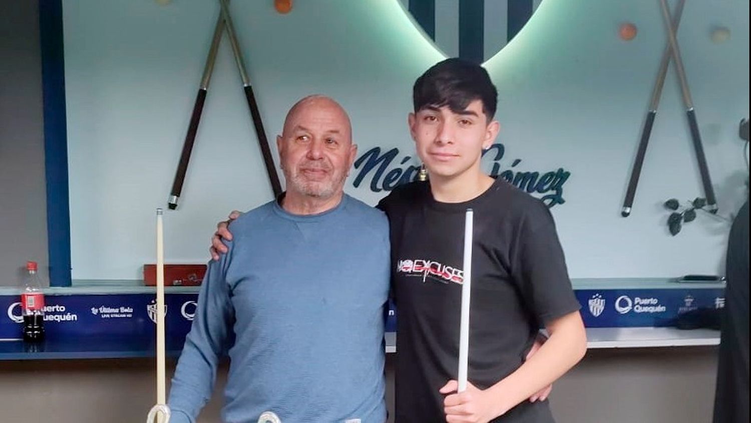 Mario Tellechea y Axel Acosta