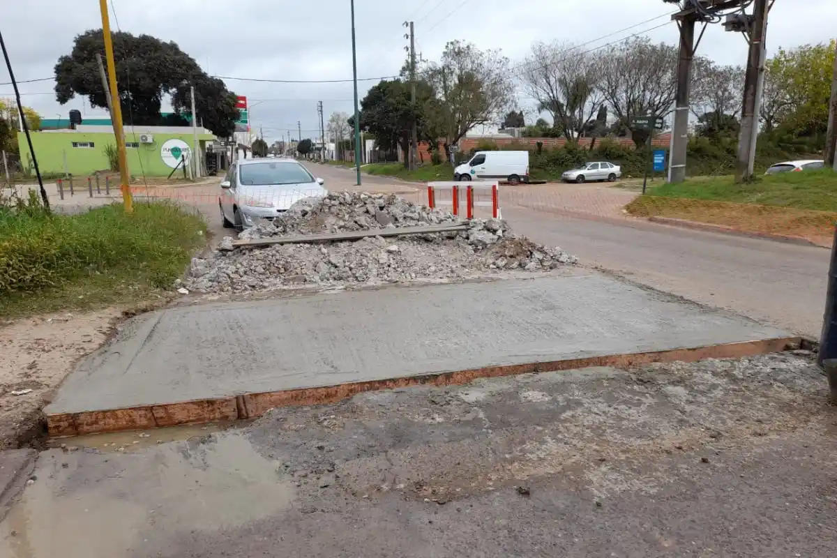 Uno por uno, los trabajos de mantenimiento vial que se están realizando en la ciudad