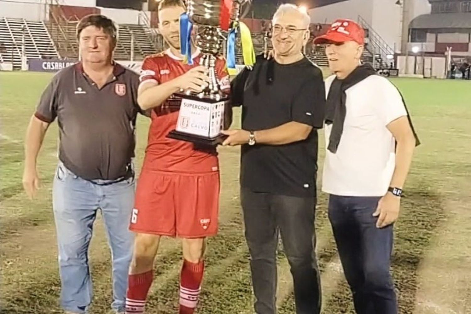 Calvo participó de la Final de la Supercopa "Departamento Castellanos"