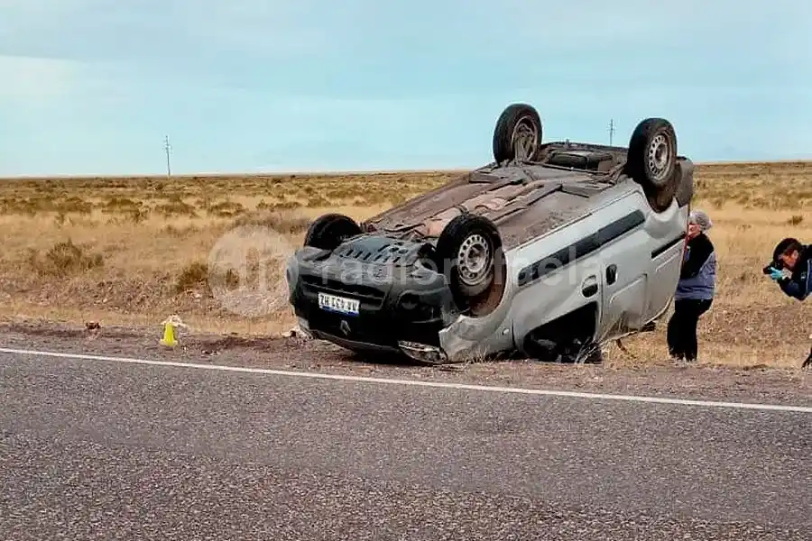 Accidente fatal: un hombre de Rafaela murió tras volcar su utilitario en Mendoza