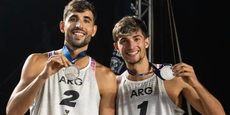 Los hermanos Capogrosso, subcampeones en el
Elite16 de Río de Janeiro