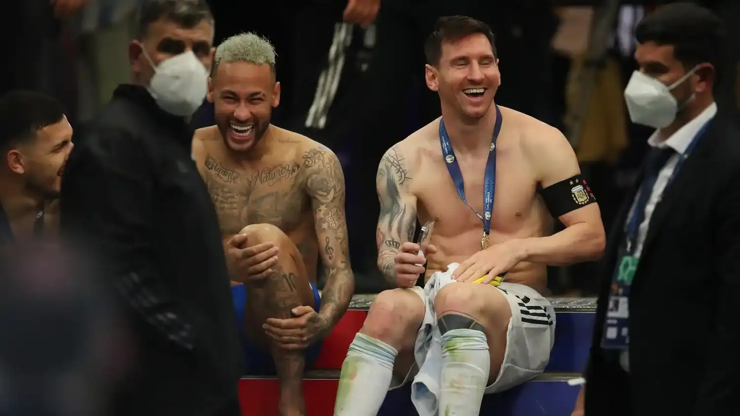 En pequeños detalles, Lionel Messi demostró ser el líder natural de la Selección