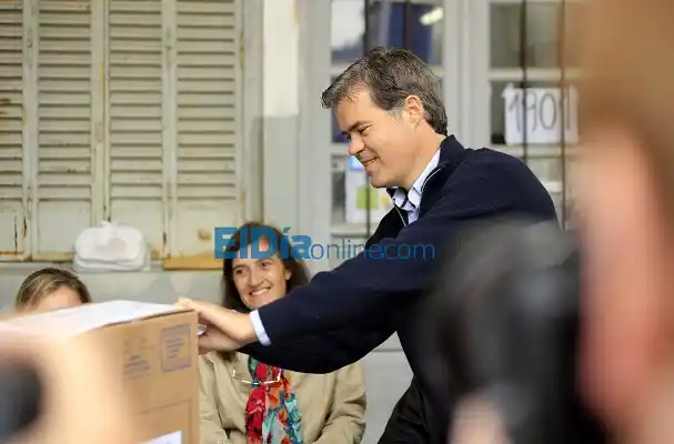 Piaggio votó en la Matheu: "Acá hice la primaria, me fluyen muchas emociones"