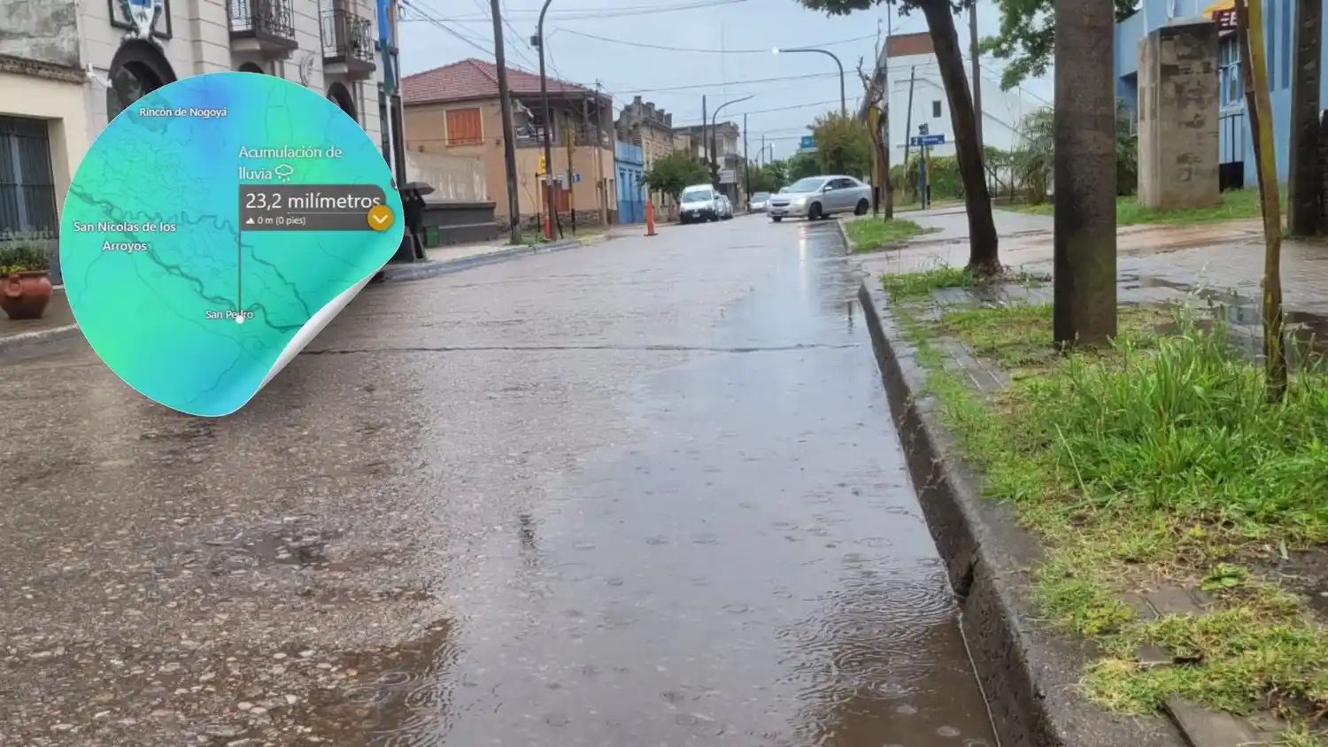La alerta amarilla fue anunciada para la noche del viernes y madrugada del sábado.