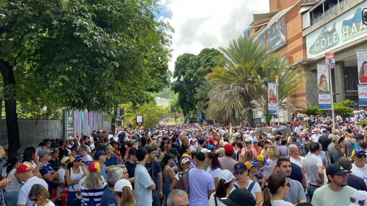 ASÍ SE DESARROLLÓ la movilización de la oposición en Venezuela y el mundo este 3Ago (FOTOS+VIDEOS)
