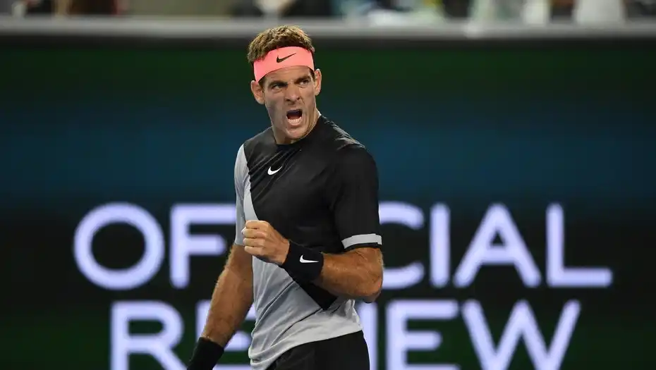 Australia: Del Potro consiguió una sólida victoria ante Frances Tiafoe
