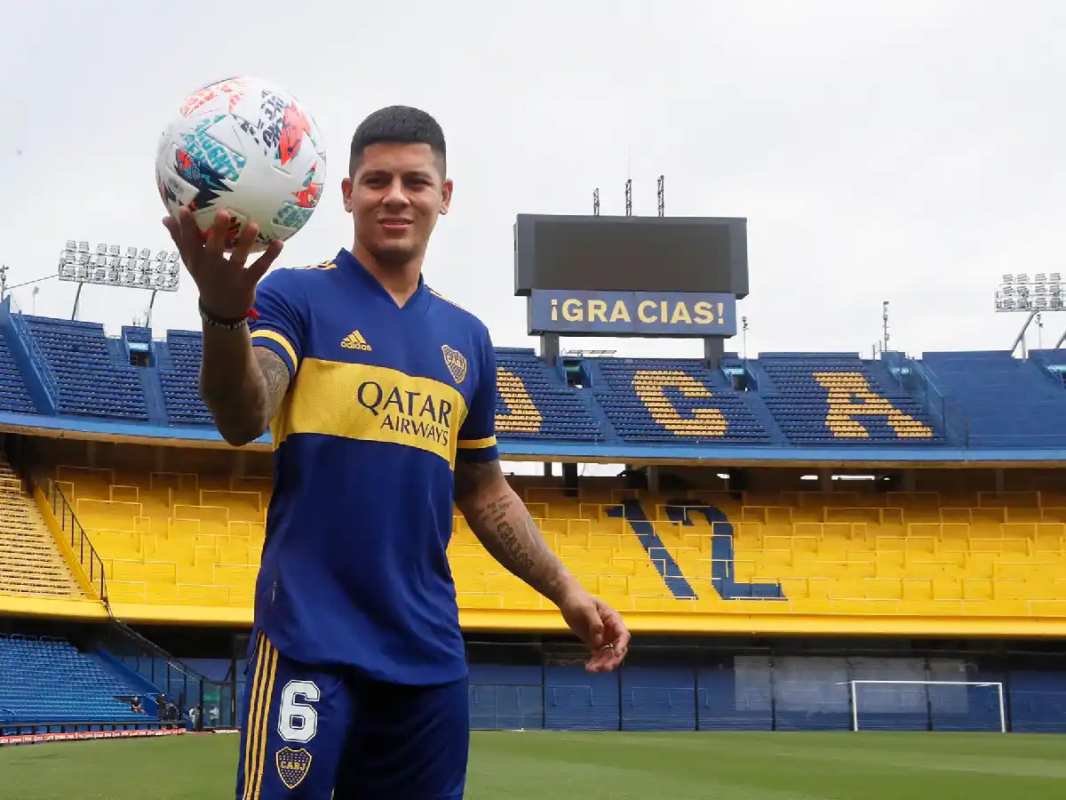 "Estoy muy feliz de estar en el club más grande de Argentina"