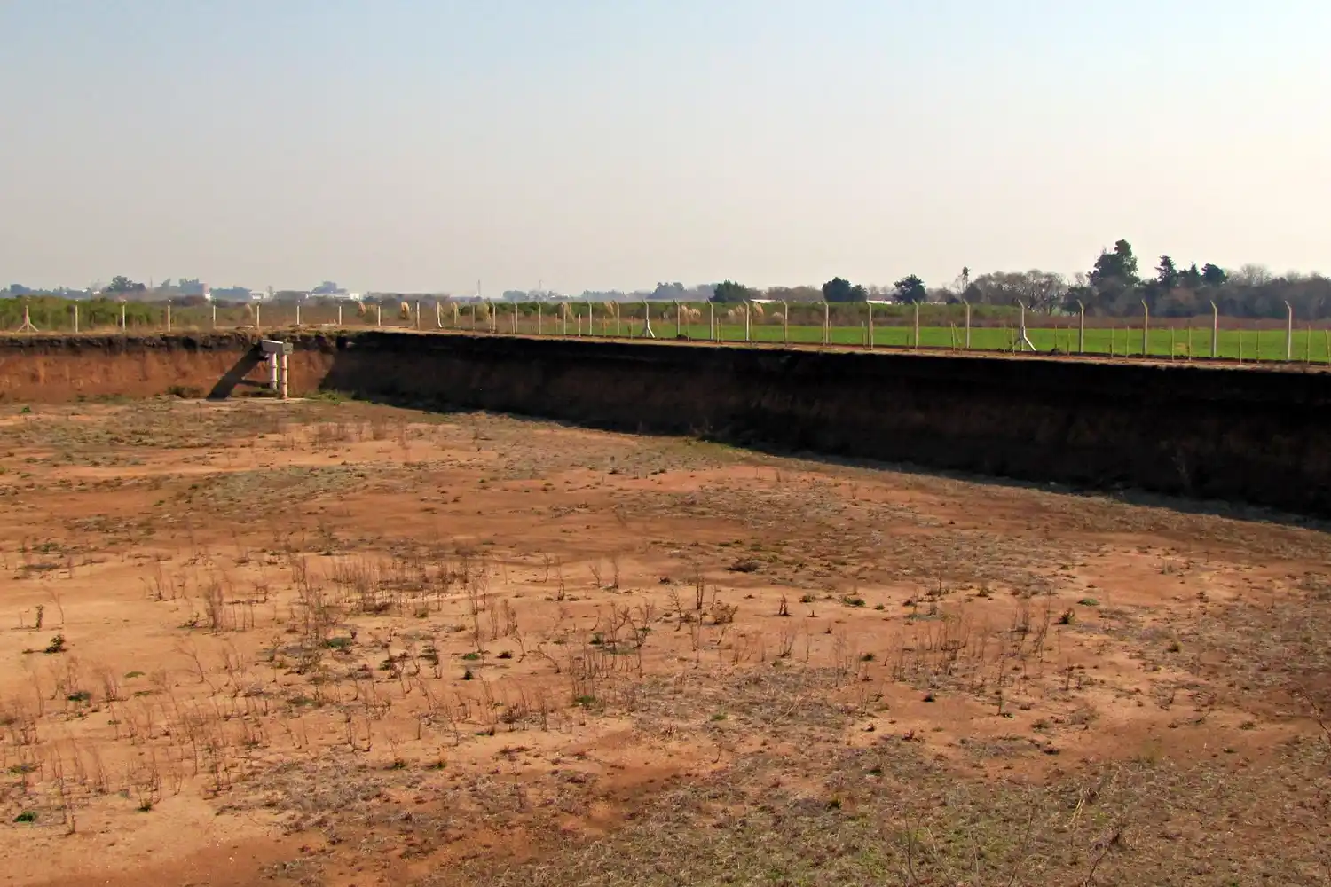 Pascual destacó que «el traslado de las lagunas de tratamiento de Crespo presenta un 90 por ciento de avance»