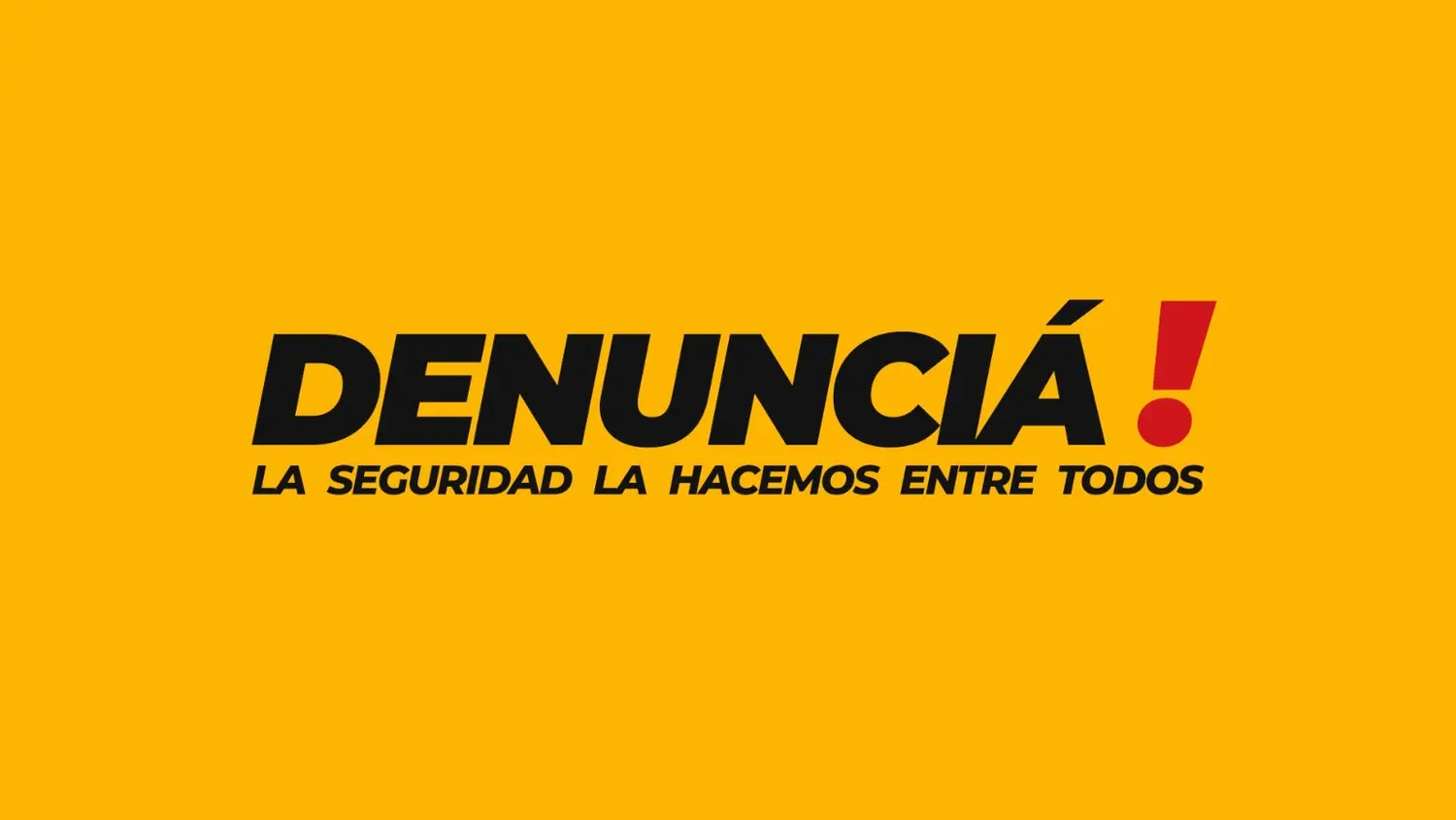 “Denunciá”: el municipio impulsa una campaña para fortalecer la participación ciudadana en seguridad