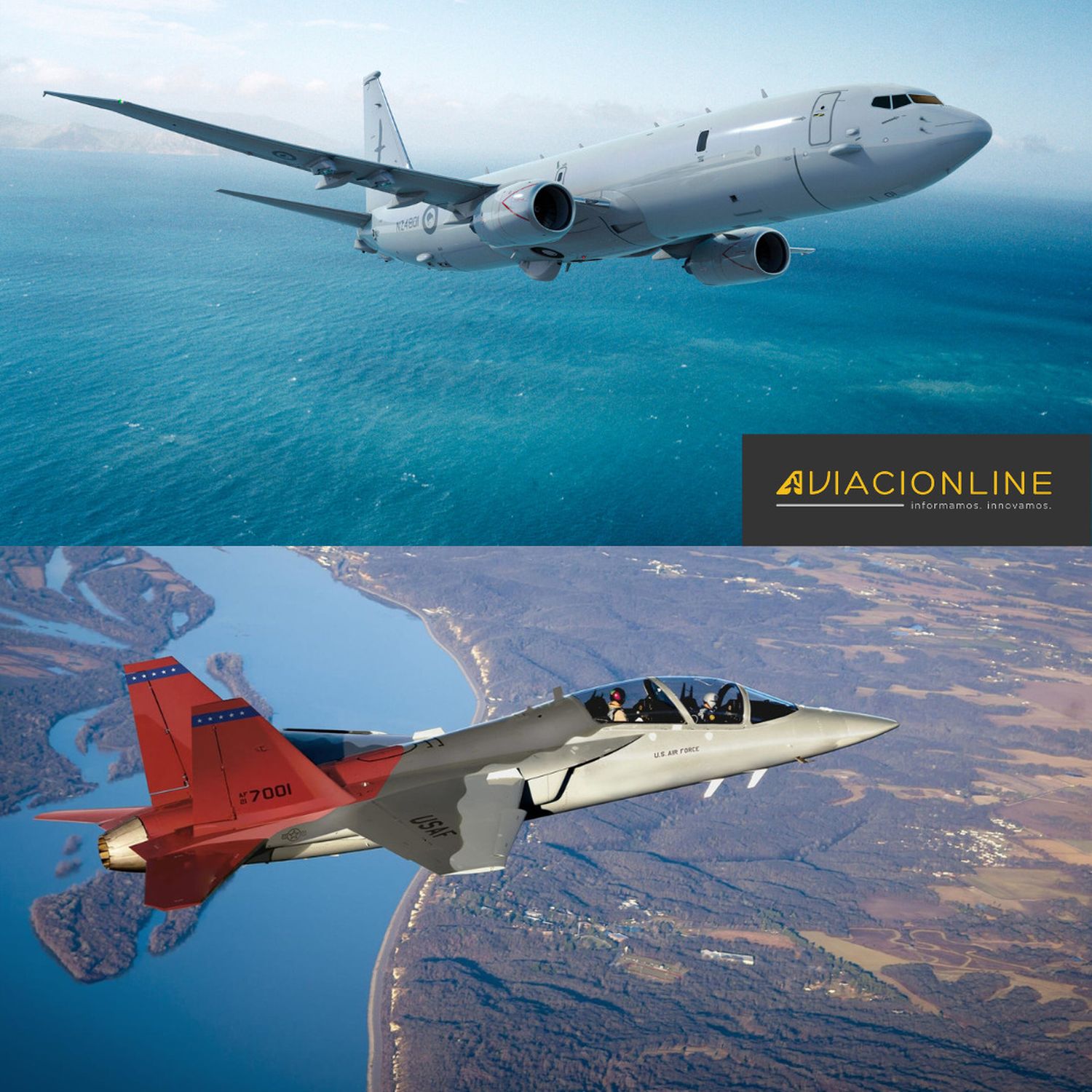 Brazilian Air Force: interest for T-7A Red Hawk and P-8 Poseidon