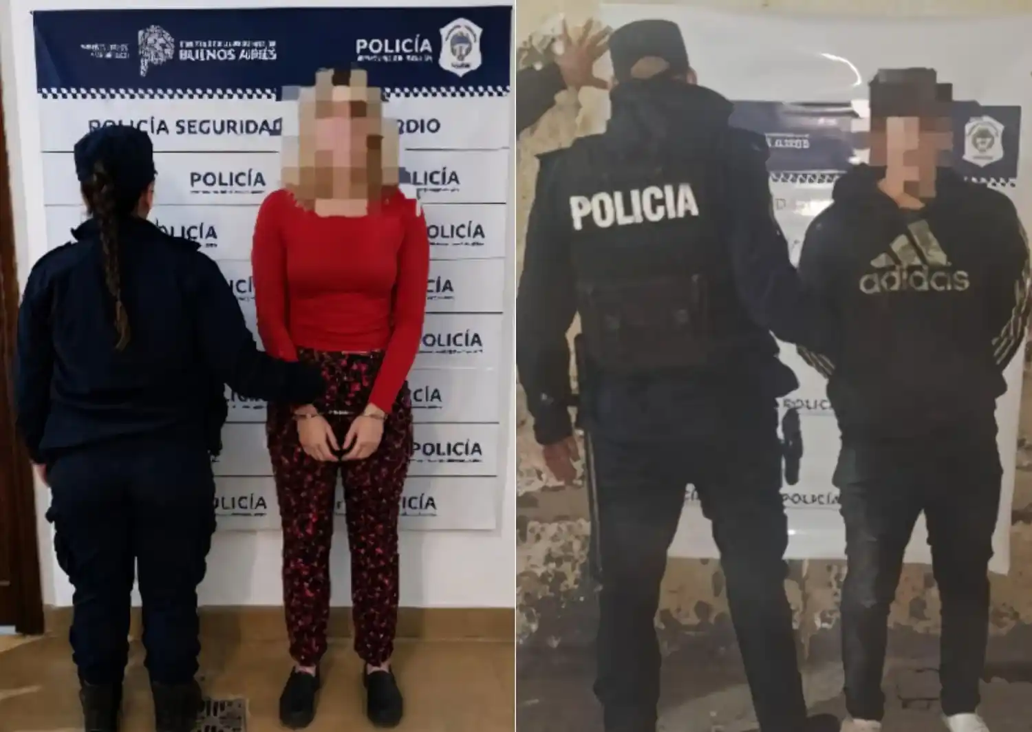 Los dos jóvenes fueron aprehendidos y trasladados a la Comisaría.