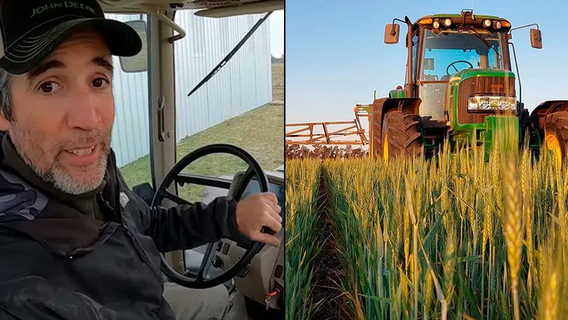 El productor que se volvió “youtuber” para promover la agricultura sustentable