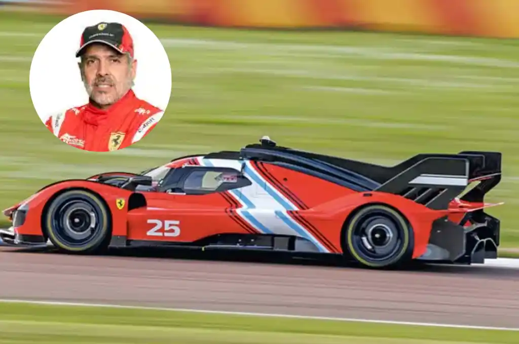 La ceremonia de entrega del auto tuvo lugar en la pista de Fiorano, Italia.