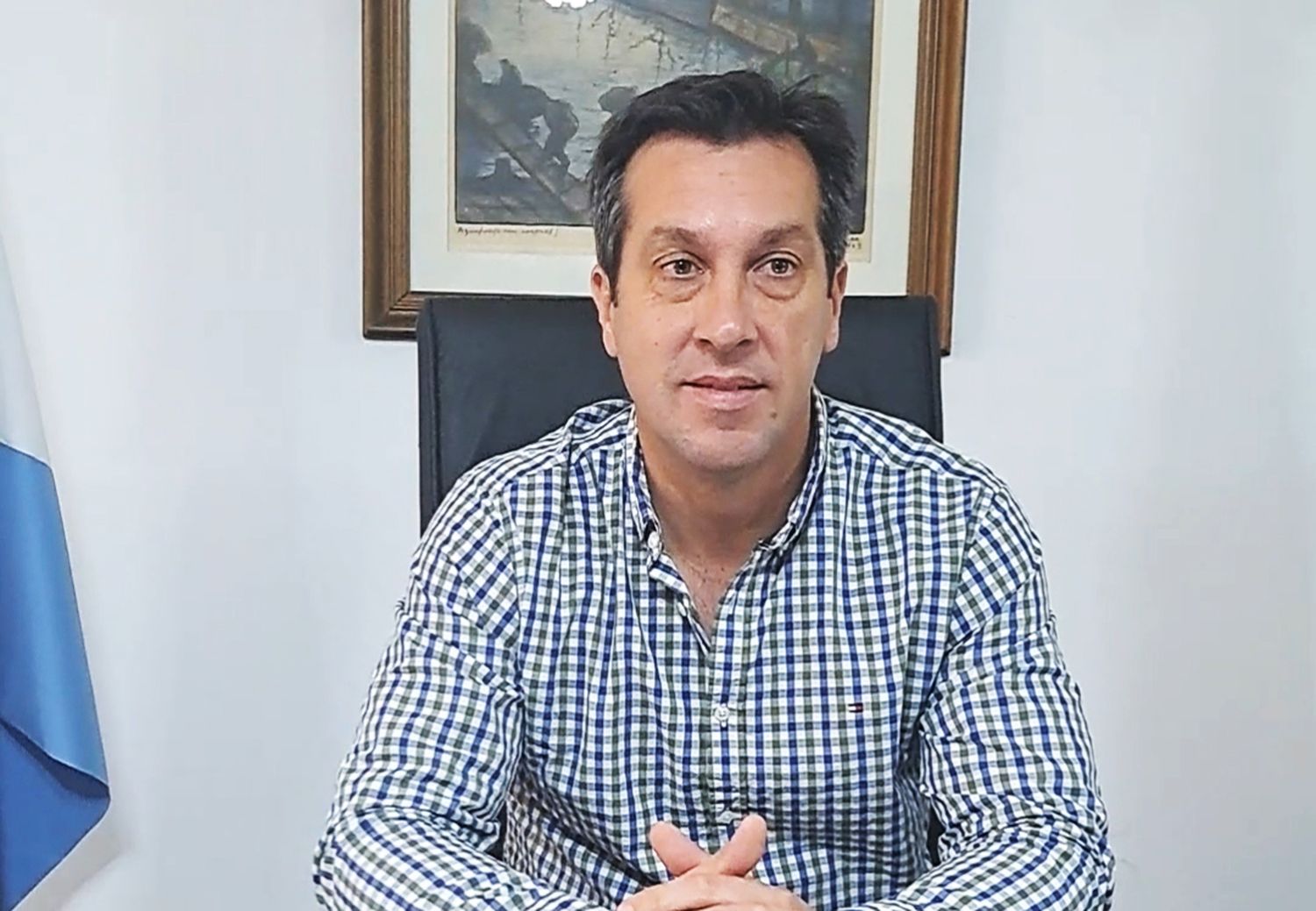 El intendente Rojas recibió a Ecos Diarios en su despacho