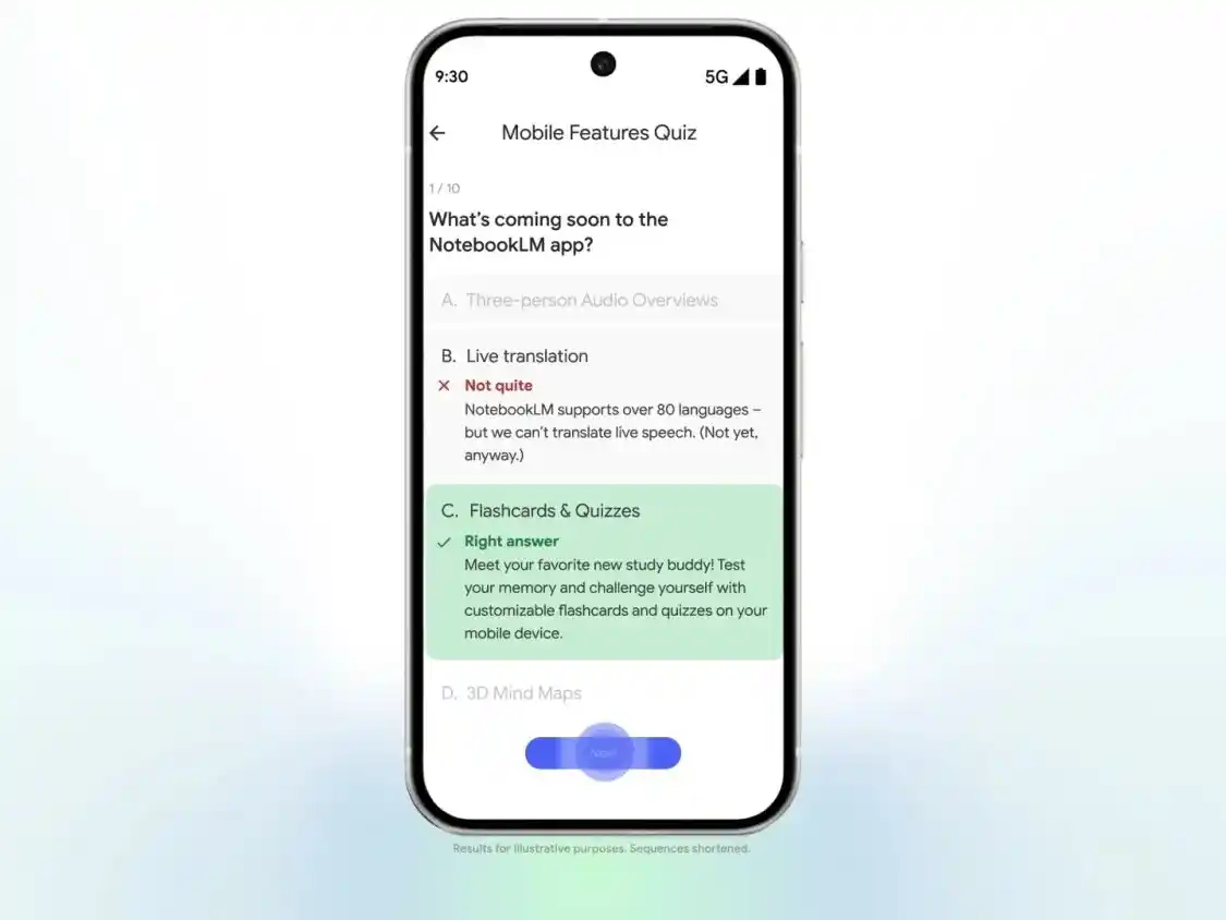 NotebookLM incorpora funciones clave en sus apps móviles para facilitar el estudio